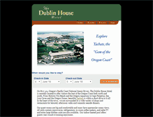 Tablet Screenshot of dublinhousemotel.com